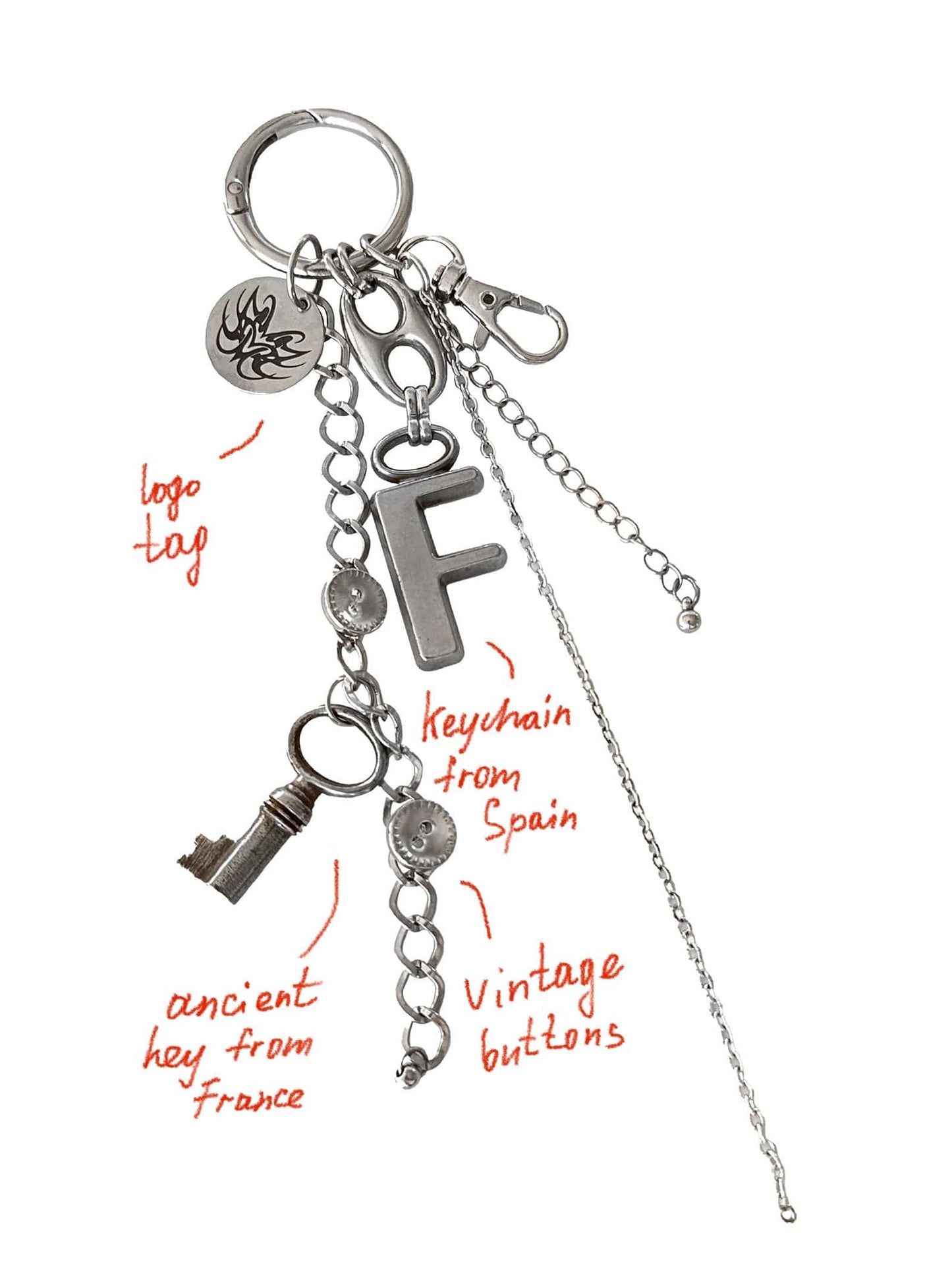 Ghost Hardware Keyring-Alisa Cayoo-APOC STORE