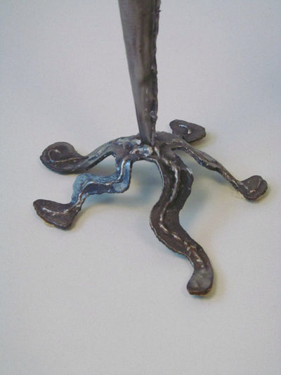 Pair of Steel Candleholders-Myakin-APOC STORE