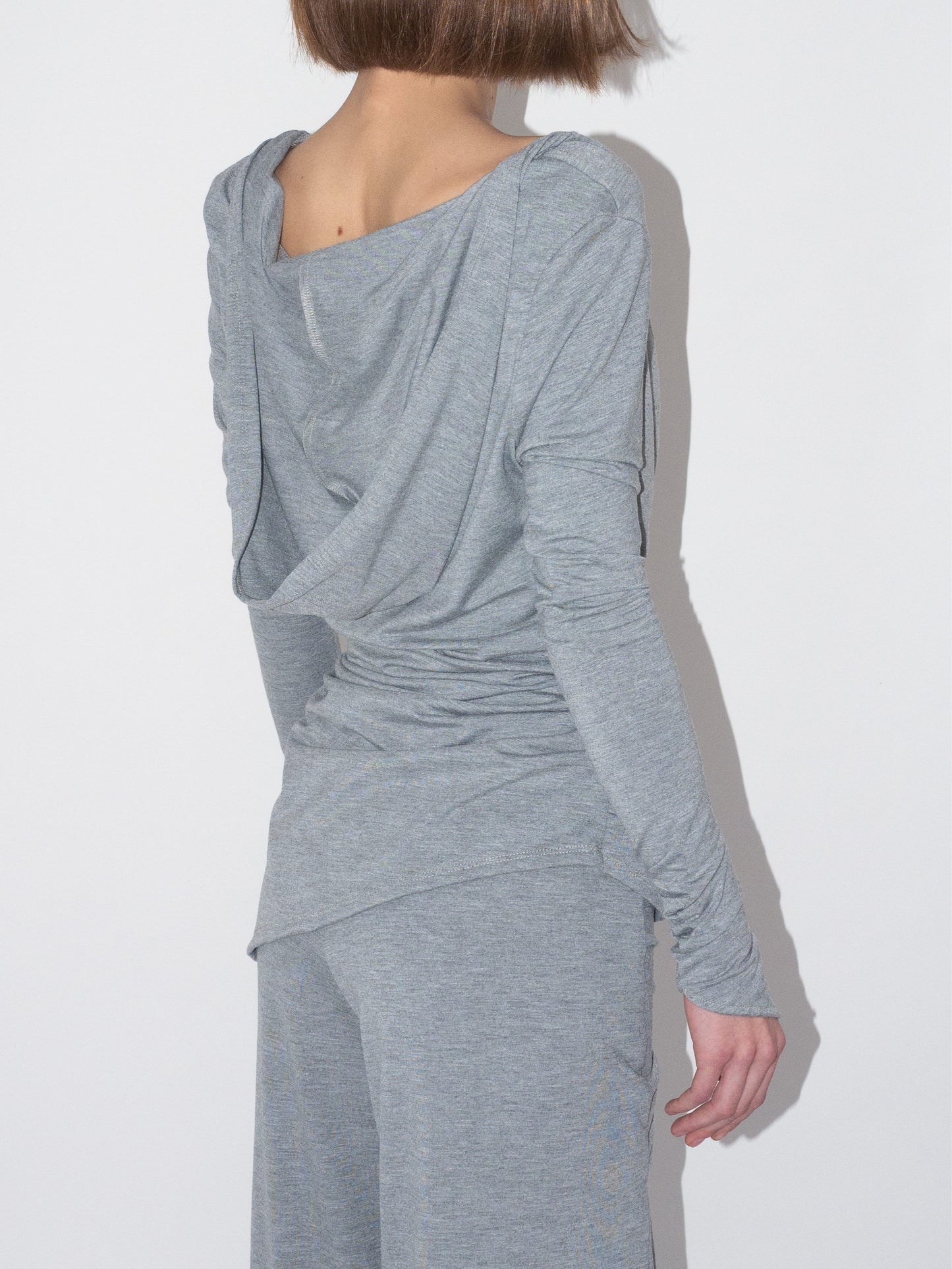 THE KNIGHT TOP light grey-Kenza Iatrides-APOC STORE
