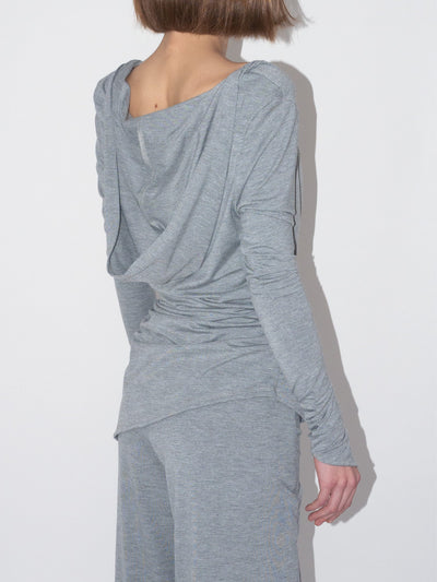 THE KNIGHT TOP light grey-Kenza Iatrides-APOC STORE