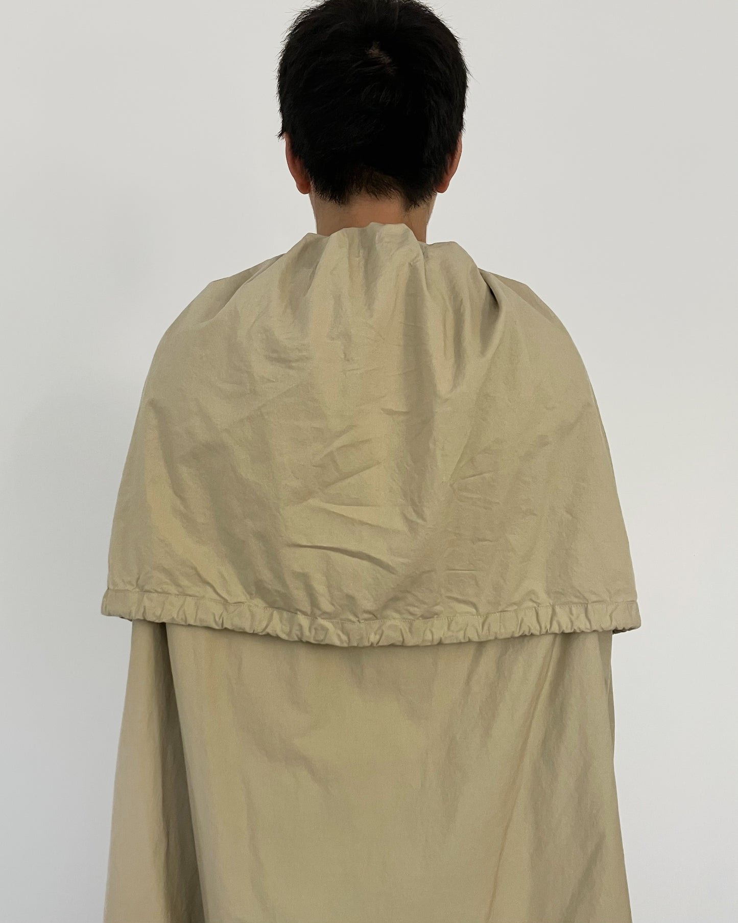 FLAT ADJUSTABLE STRING COAT BEIGE-EGNARTS-APOC STORE