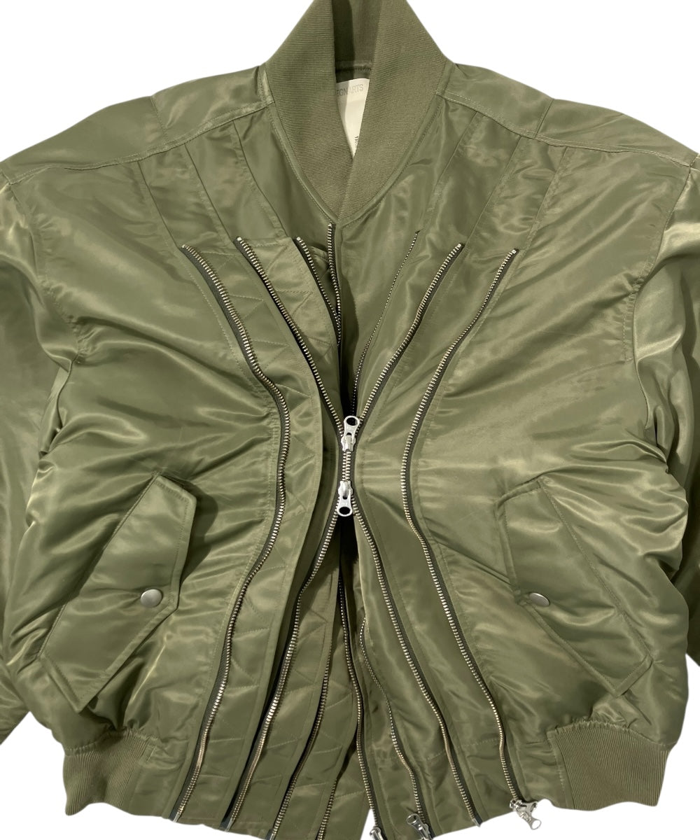 MULTI ZIP MA-1 KHAKI-EGNARTS-APOC STORE