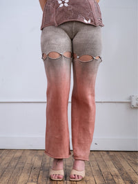 Pink and Grey Multi-Faceted Pants-GRACE GUI-APOC STORE