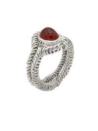 Barnacle Ring Small - Agate-Zohra Rahman-APOC STORE