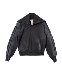 SPRAYED TRACK ZIP-UP CHARCOAL-EGNARTS-APOC STORE