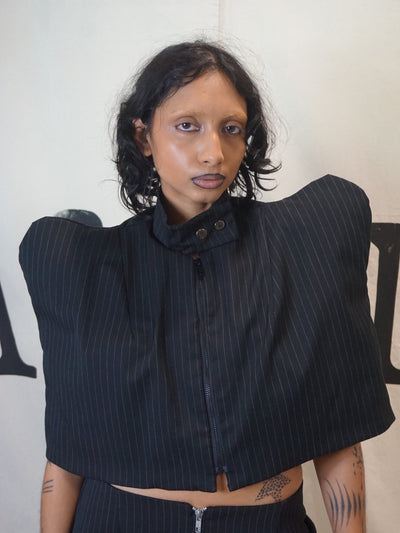 GARMENT # 003 - PADDED SHOULDER BOLERO-SAMPLE GARMENTS-APOC STORE