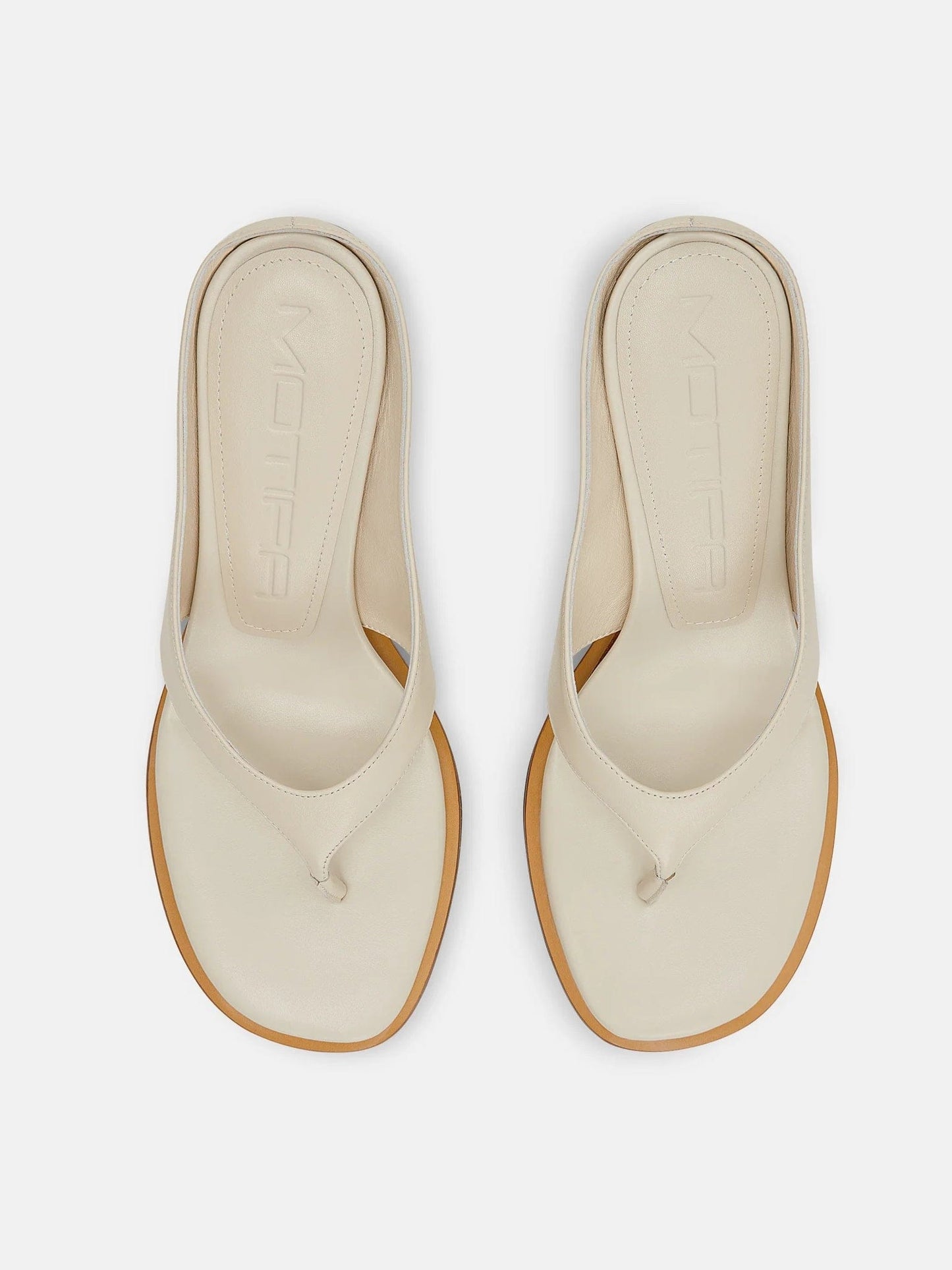 L’ABSURDE SANDAL - WHITE-MOTIRA-APOC STORE
