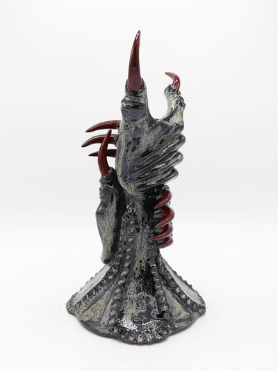 Speckled Double-Hand Candlestick-Naomi Gilon-APOC STORE