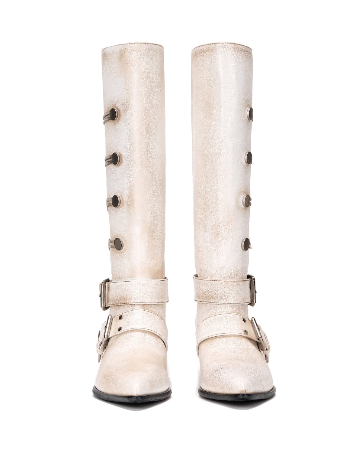 Napoleon Western Boots White-EMPTY BEHAVIOR-APOC STORE