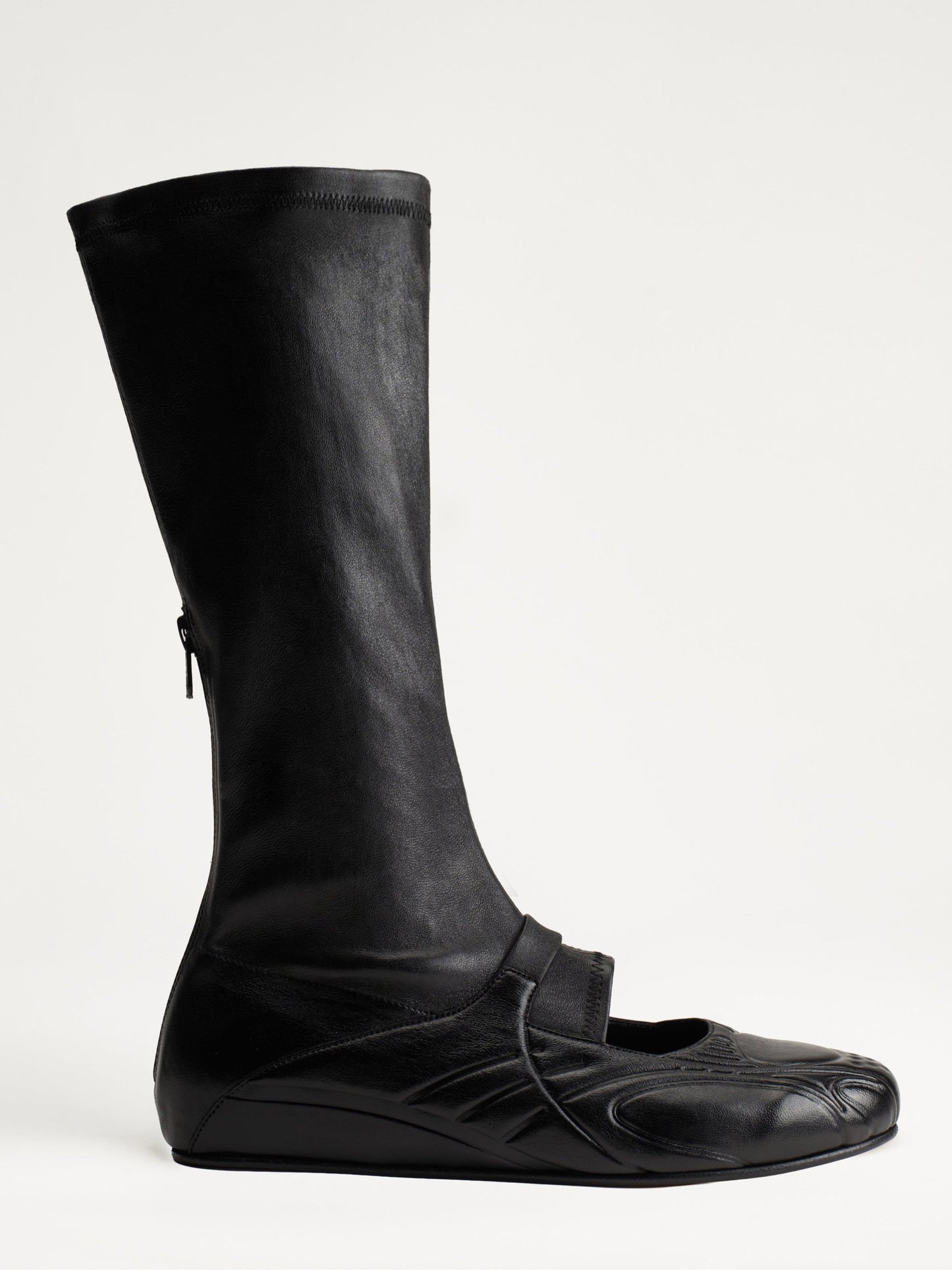 MARY JANE BOOTS BLACK-Invasive Modification-APOC STORE