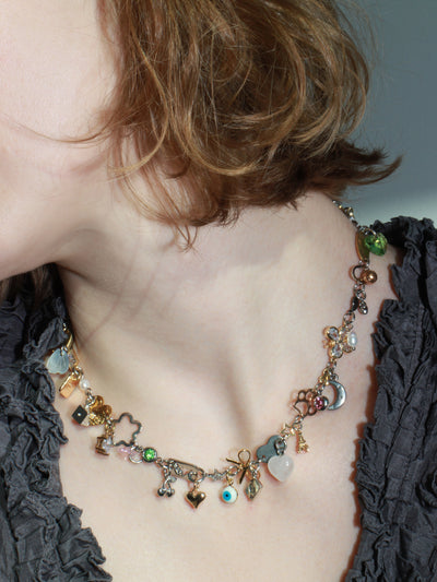 Wispy Charm Necklace-Marland Backus-APOC STORE