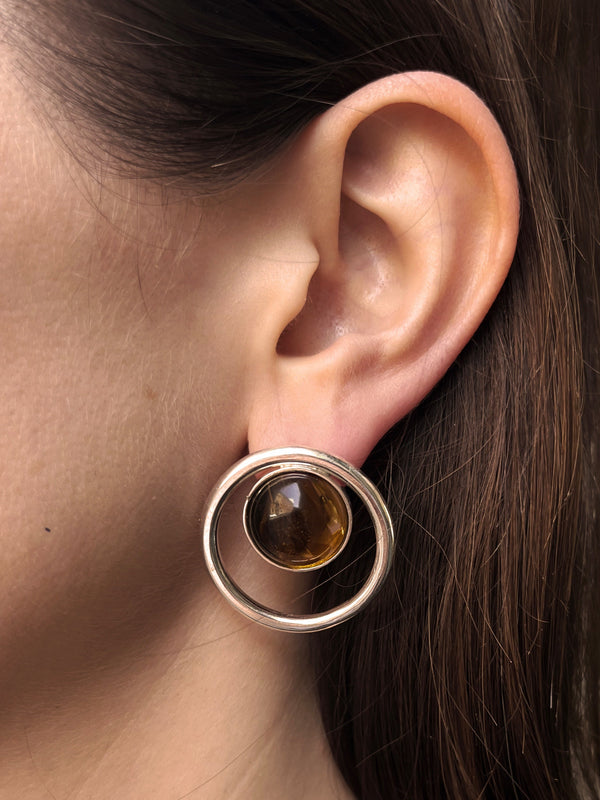 Moon Earrings-Caroline Ohrt-APOC STORE