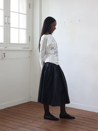 Hollyhock Front Drape Tee-Julye Han-APOC STORE