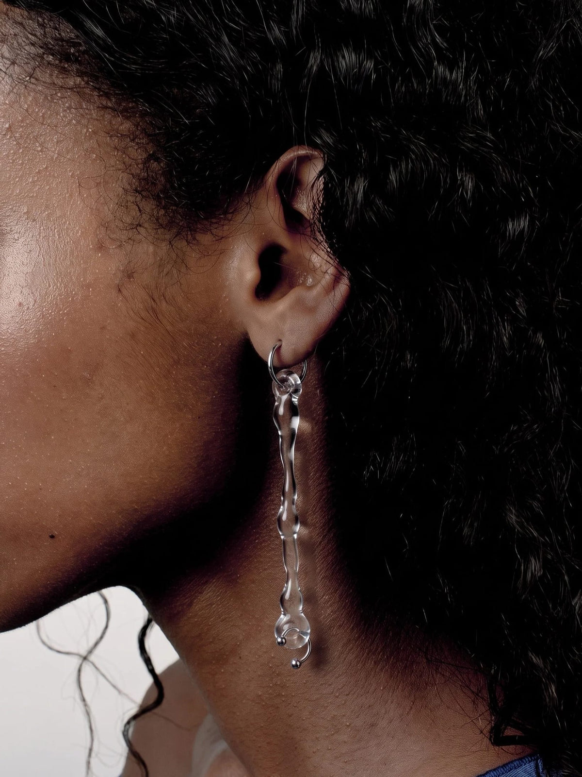Drop Earrings 0004-Rain and Rivers-APOC STORE