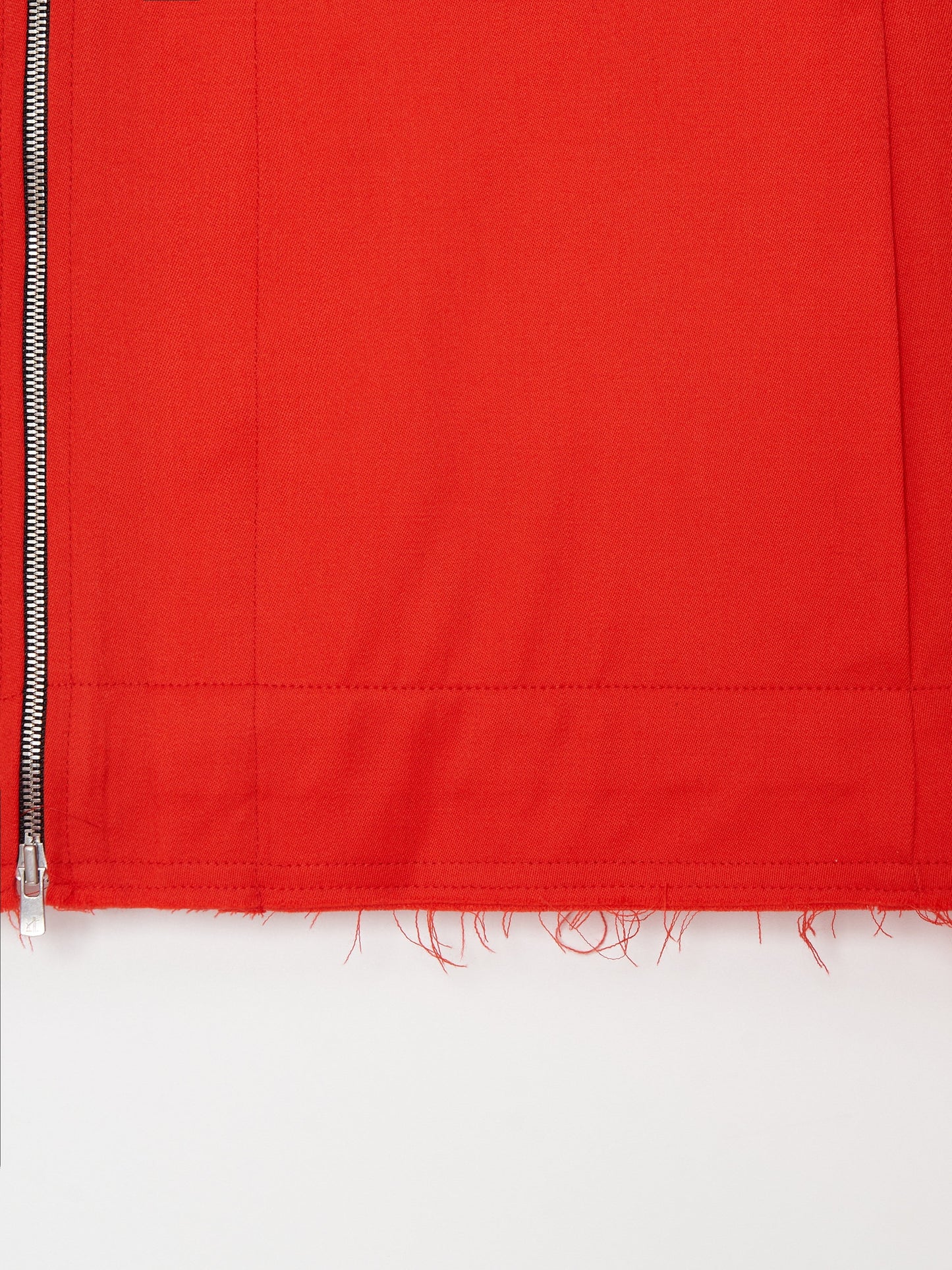 Wool Track Zip up 001 - Red-Taekh-APOC STORE