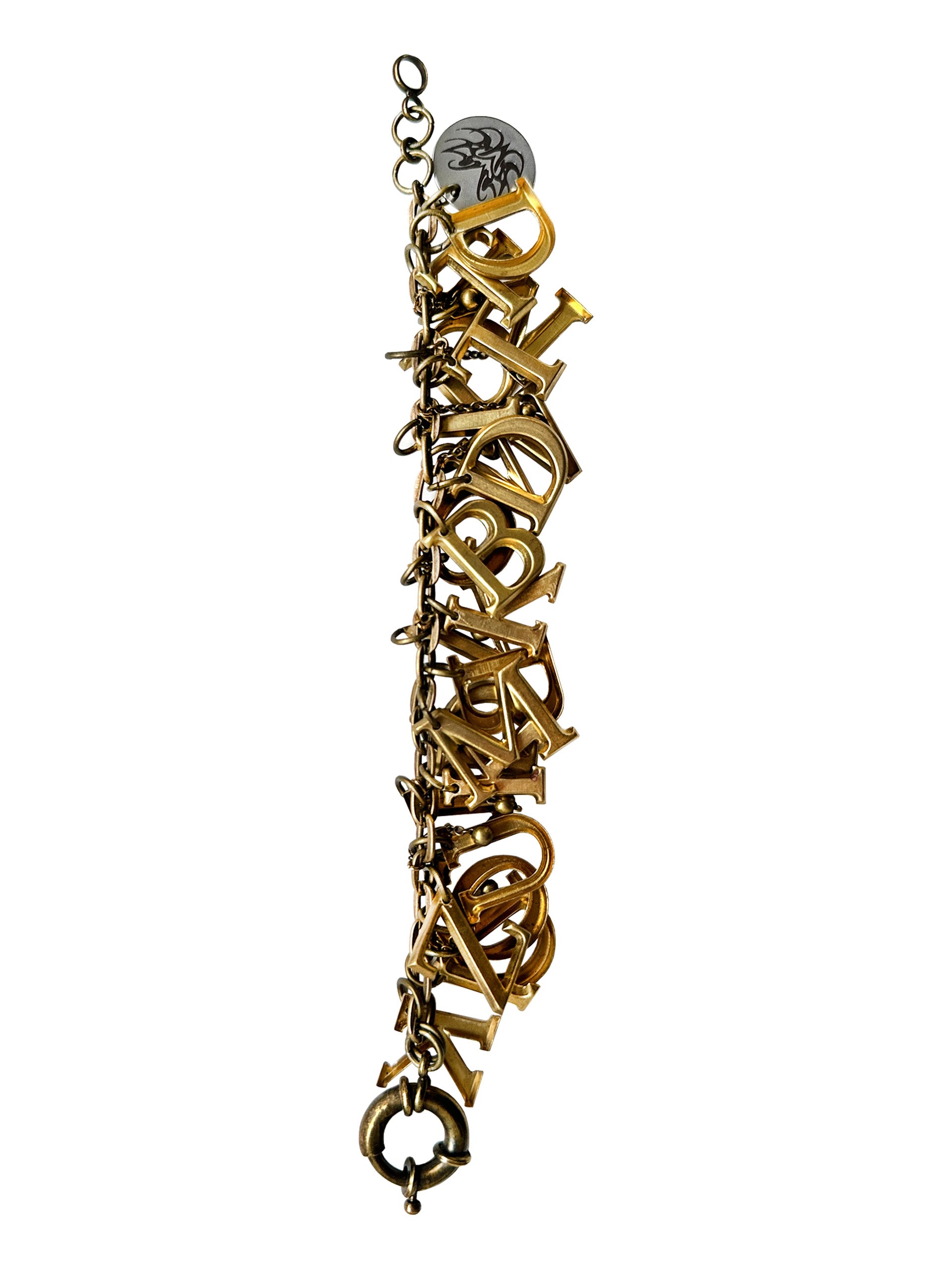 Letter bracelet-Alisa Cayoo-APOC STORE