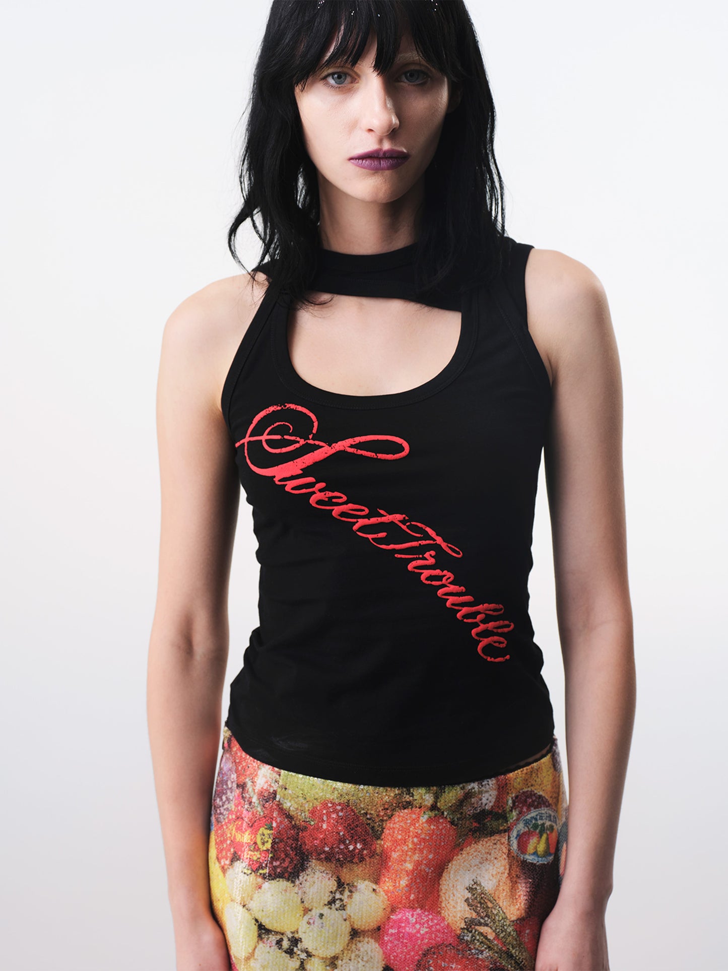 Victorian Script Deconstructed Tank-TRINITE Studio-APOC STORE