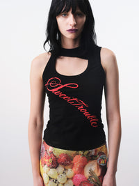 Victorian Script Deconstructed Tank-TRINITE Studio-APOC STORE