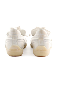 GO VACAY Tennis Ballerina Flats White-EMPTY BEHAVIOR-APOC STORE