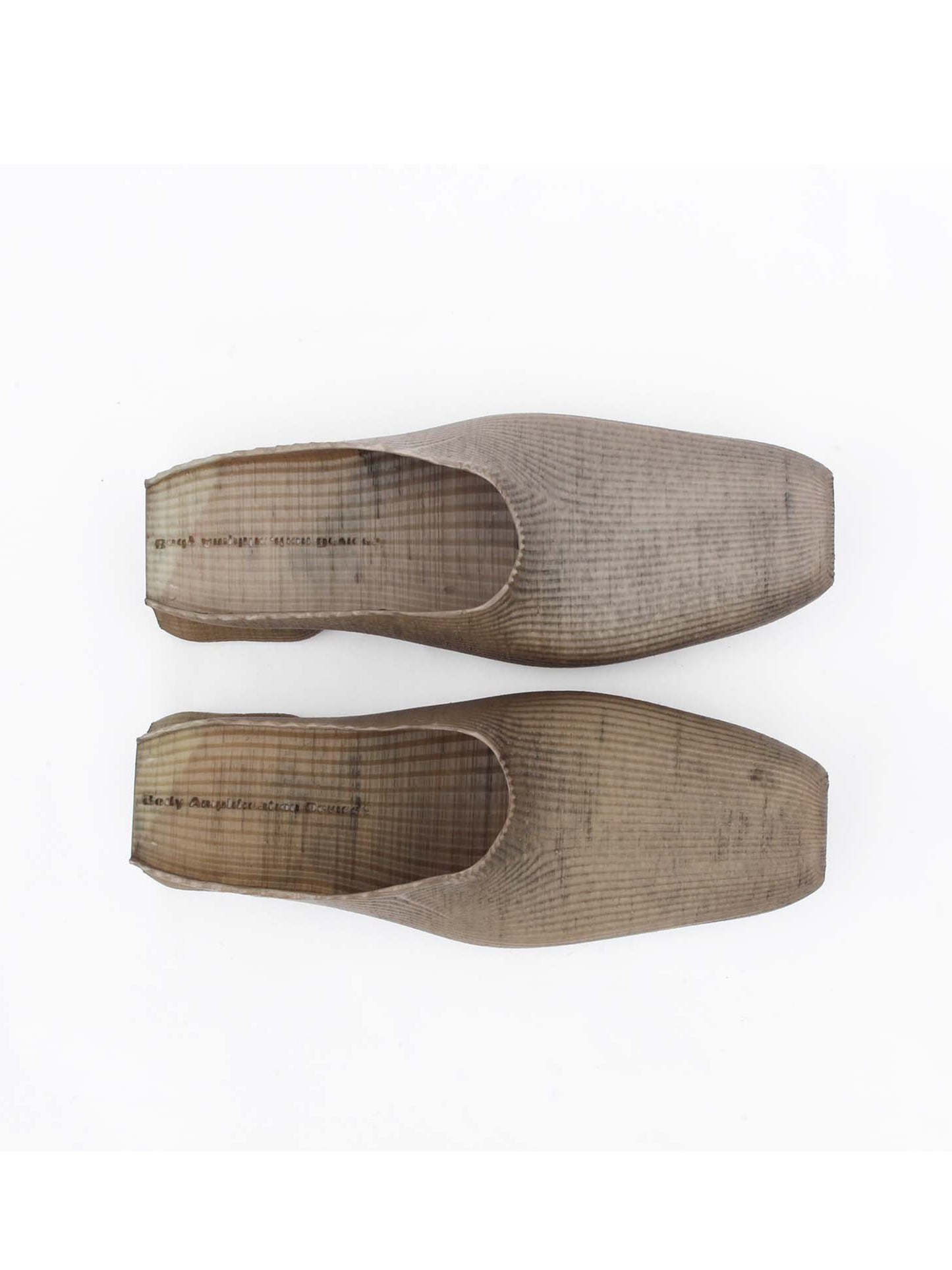 Cowboy Rubber Mules - Dyed Light Tan-BODY AMPLIFICATION DEVICES-APOC STORE