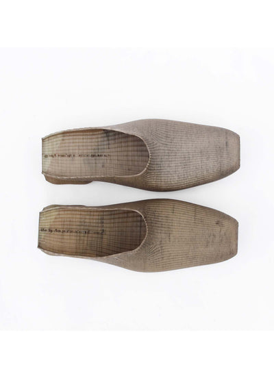 Cowboy Rubber Mules - Dyed Light Tan-BODY AMPLIFICATION DEVICES-APOC STORE