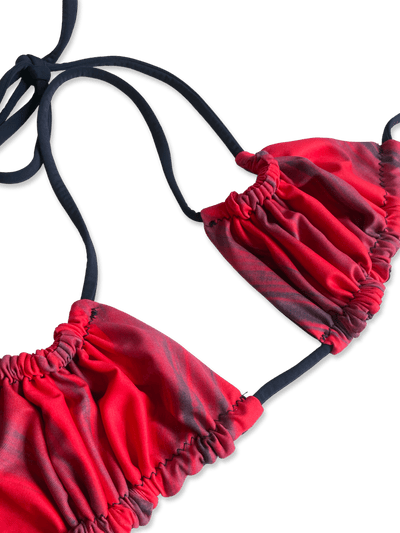 Scrunch Top - Flame-emsah-APOC STORE