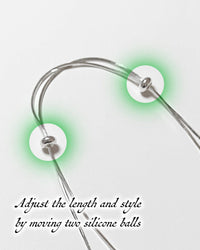 Silver scarf bracelet-Jaekim-APOC STORE