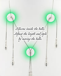 Silver tassel necklace 05-Jaekim-APOC STORE