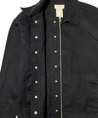 DETACHABLE ZIP JACKET BLACK-EGNARTS-APOC STORE