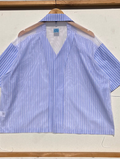 Blue/White transparent Back Shirt-Jetpack Hom(m)e-APOC STORE