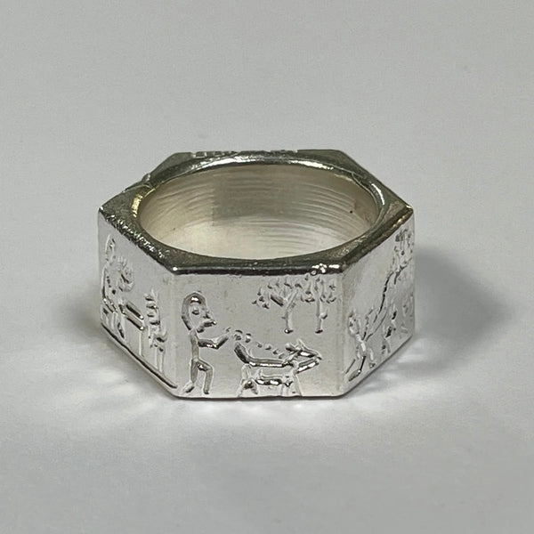 Dog and Man Ring-WILLA / HILFREICH-APOC STORE