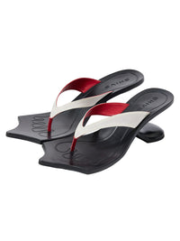 Drago Sandals White & Red-BHIVE-APOC STORE