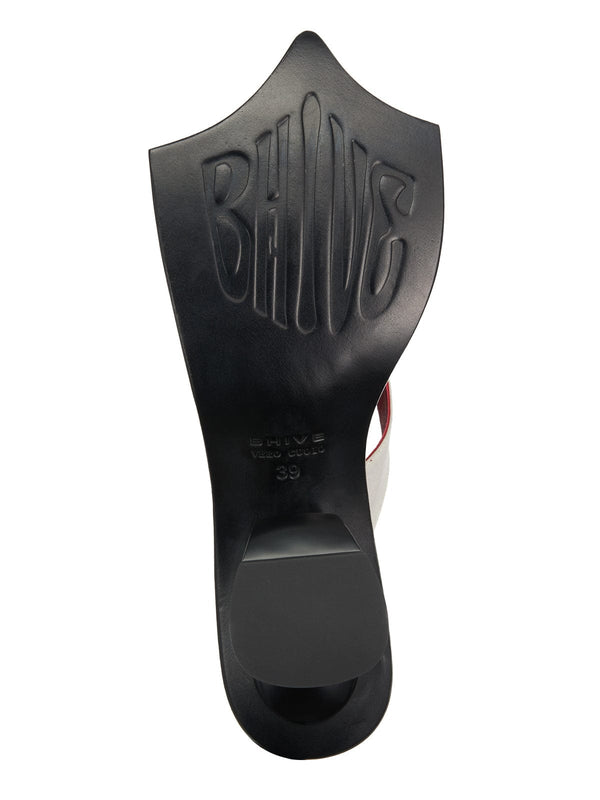 Drago Sandals White & Red-BHIVE-APOC STORE