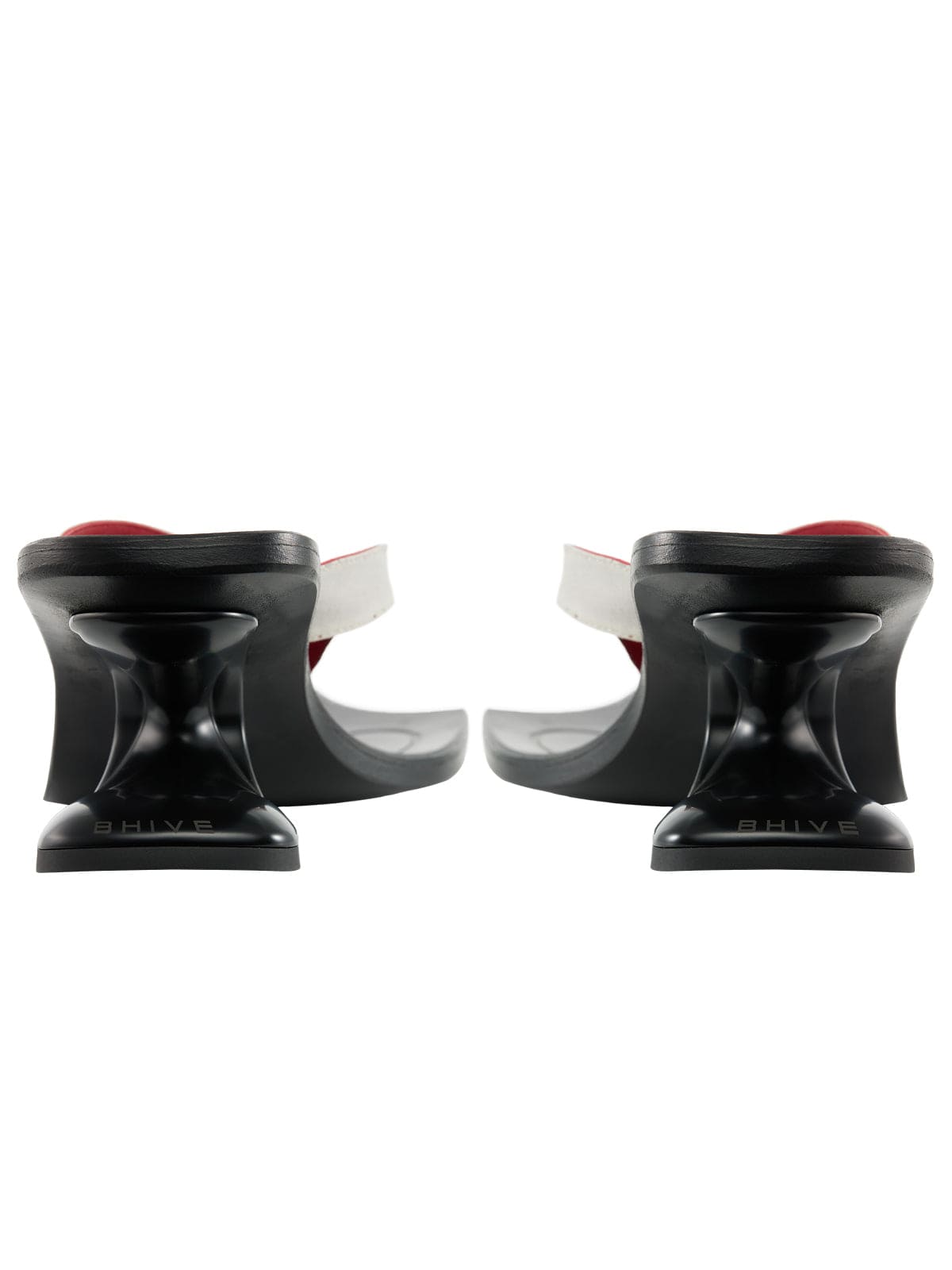 Drago Sandals White & Red-BHIVE-APOC STORE