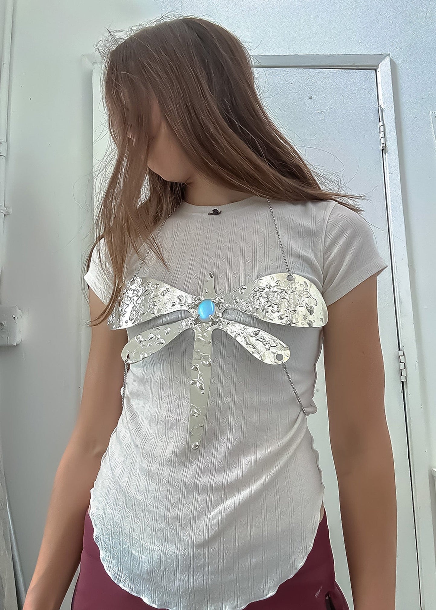 Metal Dragonfly Chest Plate-Emma Pryde-APOC STORE