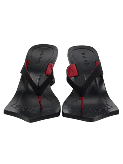 Drago Sandals Black & Red-BHIVE-APOC STORE