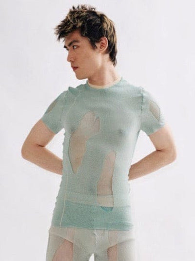 Aqua Drop Stitch T-shirt-Khanh Brice Nguyen-APOC STORE