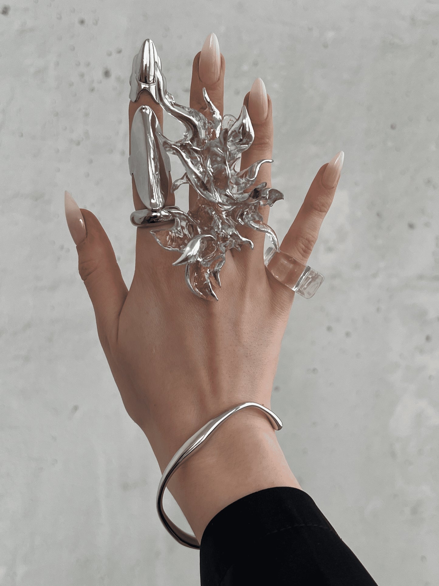 Shiny Coral Ring Mini-WHYNOEN-APOC STORE