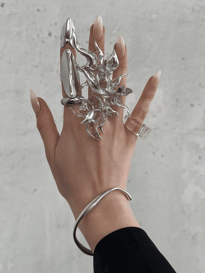 Shiny Coral Ring Mini-WHYNOEN-APOC STORE