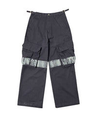 PAINTED CARGO PANTS CHARCOAL-EGNARTS-APOC STORE