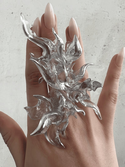 Shiny Coral Ring Mini-WHYNOEN-APOC STORE