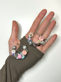 Small Button earrings-Alisa Cayoo-APOC STORE