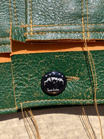 Green/Tan Leather Jacket:-Jetpack Hom(m)e-APOC STORE