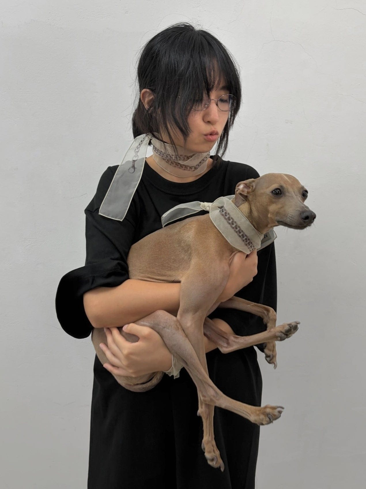 Organza Chain Necklace-EGNARTS-APOC STORE