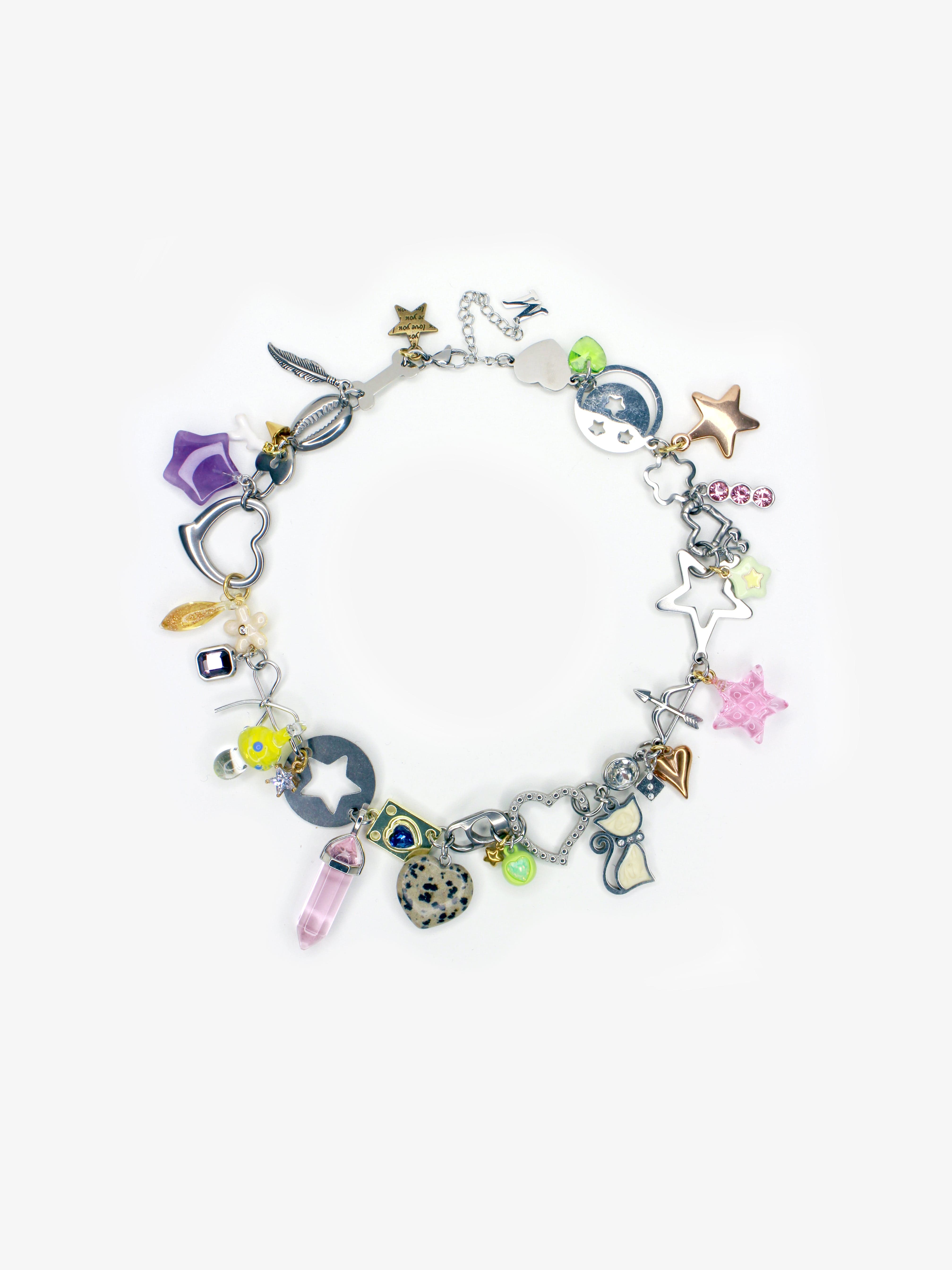 Rosy Charm Necklace – APOC STORE