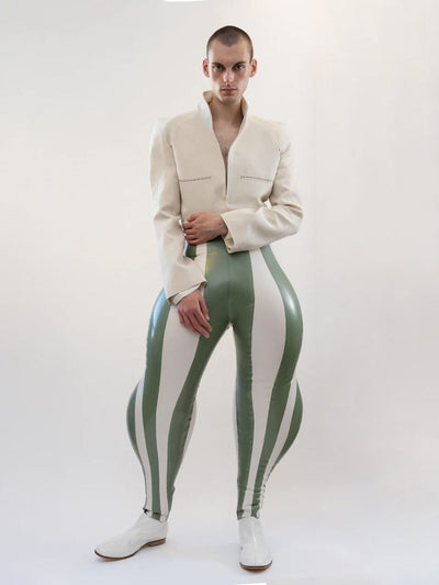 Striped Swirl Inflatable Trousers | HARRI Exclusive-harri-APOC STORE