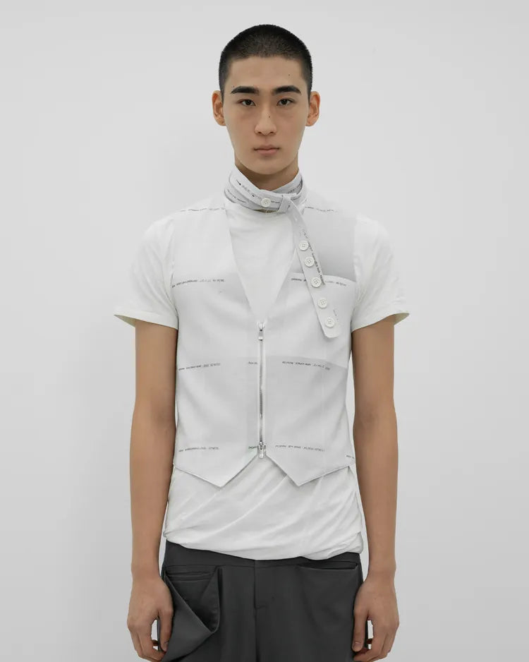 White block printed Jersey vest 001 _ White-Taekh-APOC STORE