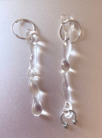 Pendant Earrings 0004-Rain and Rivers-APOC STORE