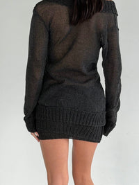 Cardigan Breeze in Black-V4K-APOC STORE