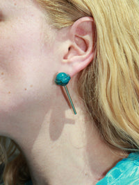 Sucker Earrings - Blue Raspberry-Marland Backus-APOC STORE